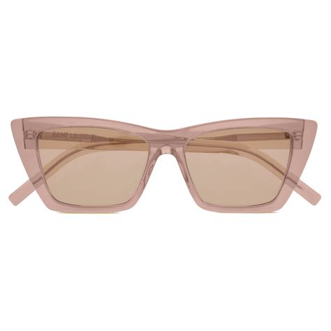 occhiali ysl vintage lente rosa|Saint Laurent occhiali .